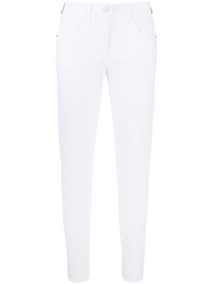 Luisa Cerano slim-fit cropped trousers - White