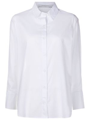 LUIZA BOTTO long-sleeve cotton shirt - White