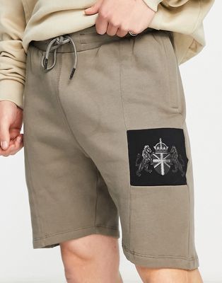 Luke shorts in dark beige-Neutral