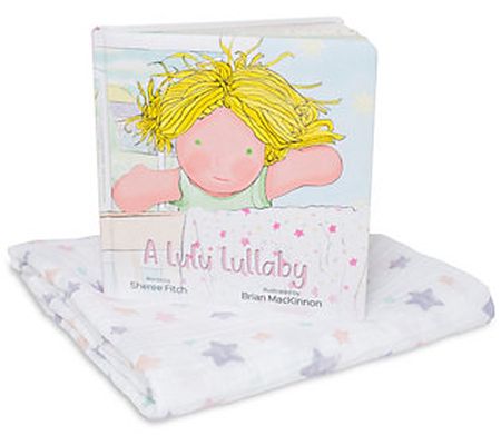 Lulujo Book and Blanket Gift Set