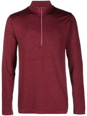 lululemon half-zip long-sleeve sweatshirt - Red
