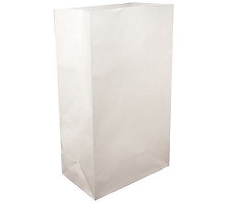 LumaBase 100 Flame-Resistant White Paper Lumina ria Bags