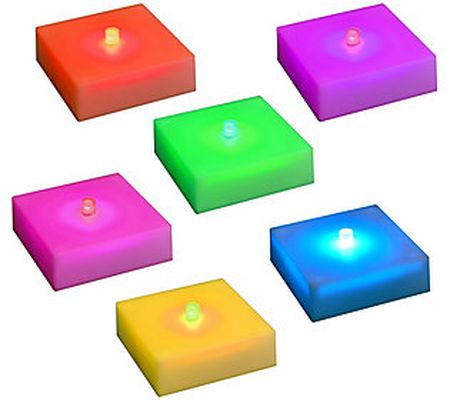 LumaBase 6 Color Changing LED Lights