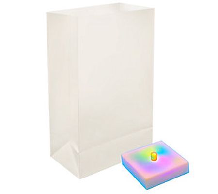 LumaBase Color Changing Luminarias- Set of 6