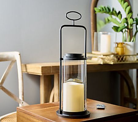 Luminara Indoor/Outdoor 16" Atlantis Flameless Lantern