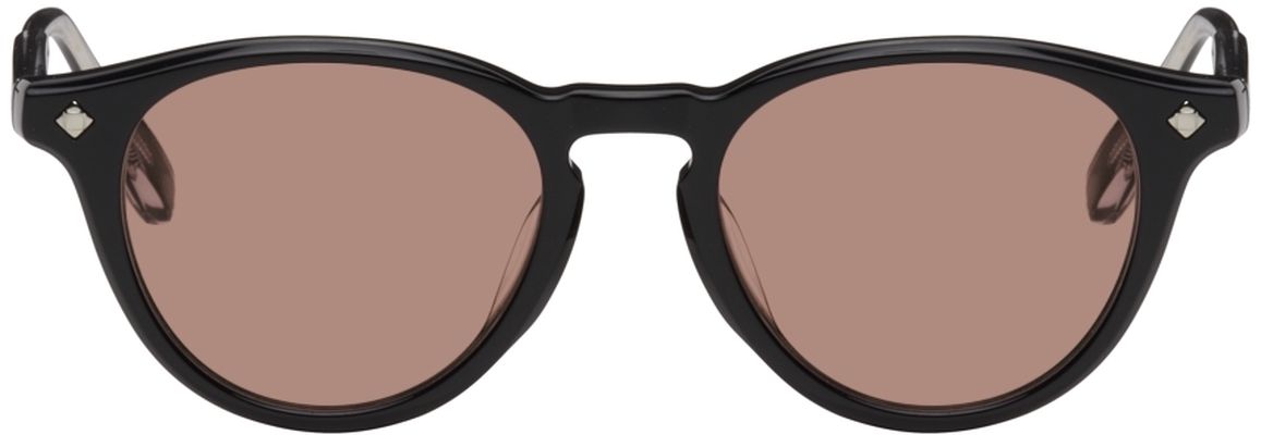 Lunetterie Générale Black & Orange Dolce Vita Sunglasses