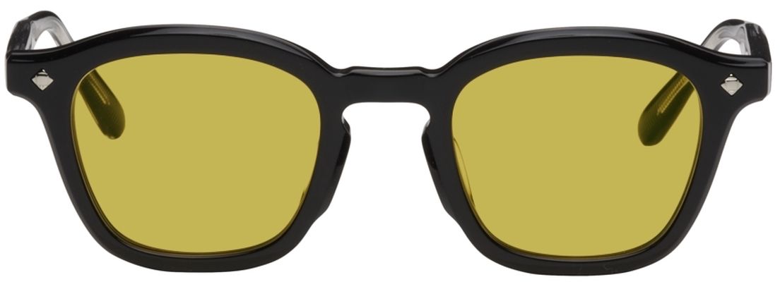 Lunetterie Générale Black & Yellow Cognac Sunglasses