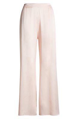 Lunya High Waist Washable Silk Pajamas in Frosted Rose
