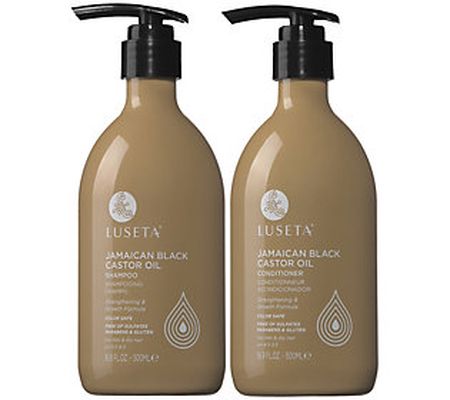 Luseta Black Castor Oil Shampoo & Conditioner, 16.9 oz