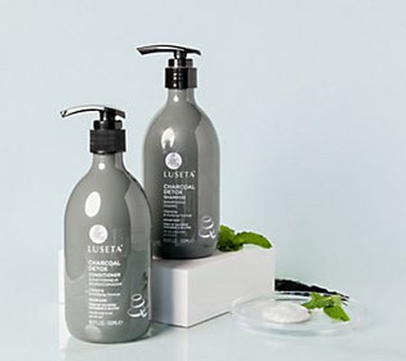 Luseta Charcoal Detox Shampoo & Conditioner Set 16.9 oz