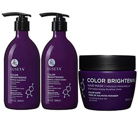 Luseta Color-Brightening Shampoo & Conditioner Hair Mask