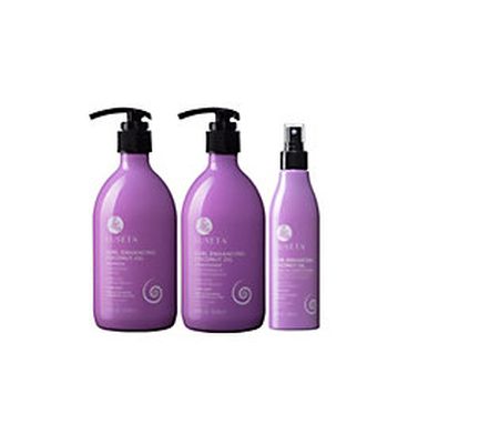 Luseta Curl Enhancing Shampoo Conditioner & Lea ve In