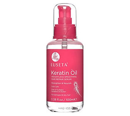 Luseta Keratin Oil Weightless Smoothing Hair Re pair Serum