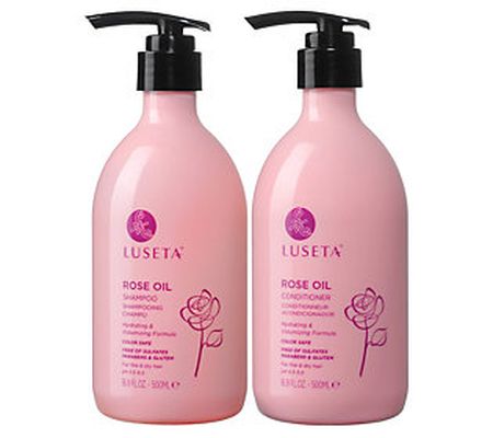Luseta Rose Oil Shampoo & Conditioner Set 16.9 fl oz