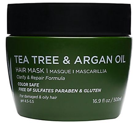 Luseta Tea Tree & Argan Oil Hair Mask 16.9 oz