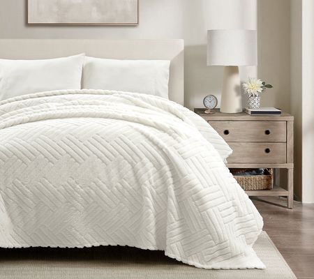 Lush Decor Ultra Soft Sherpa Bedspread/Blanket ing/Cal King