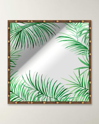 Lush Palm Mirror 2 Giclee