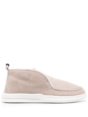 Lusso Cino waffle low-top slippers - Neutrals