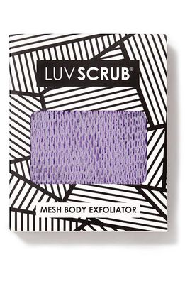 LUV SCRUB ® Mesh Body Exfoliator in Luvender