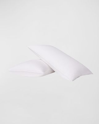 Luxe Down Medium Firm King Pillows, Set of 2