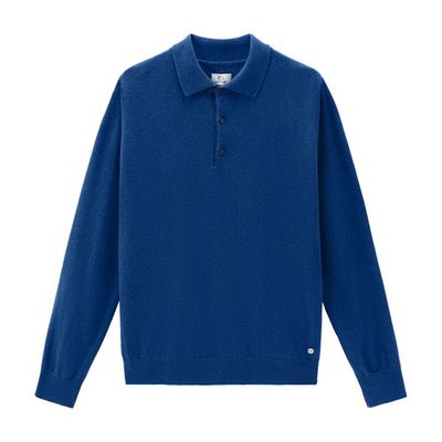 Luxe Polo in Pure Cashmere