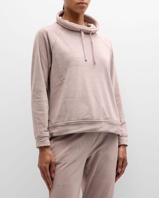 LuxeChic Funnel-Neck Pullover