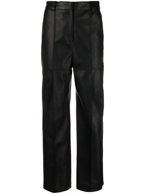 LVIR panelled straight-leg trousers - Black