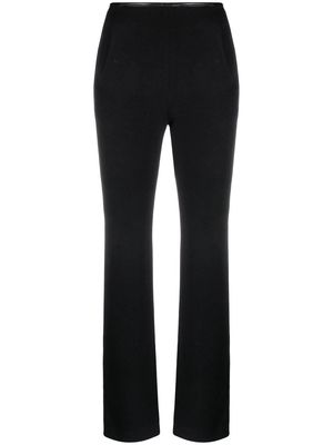 LVIR slim-cut flared trousers - Black