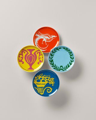 LX Remix 4-Piece Tidbit Plate Set