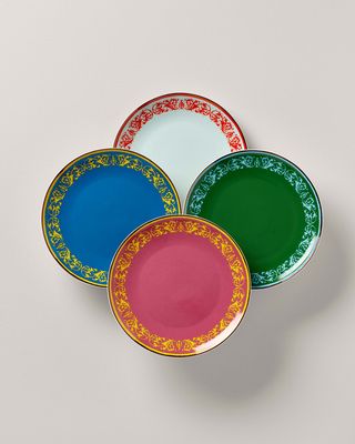 LX Remix Assorted 4-Piece Accent Plate Set