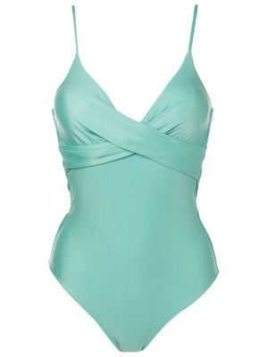 Lygia & Nanny Bianca ruched swimsuit - Blue