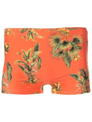 Lygia & Nanny floral-print swim shorts - Dende