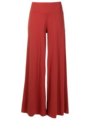 Lygia & Nanny Gardens high-waisted palazzo pants - Red