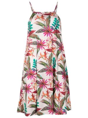 Lygia & Nanny Isis botanical-print shift dress - Multicolour