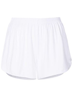 Lygia & Nanny Lee elasticated-waist shorts - White