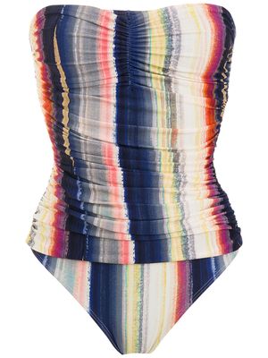 Lygia & Nanny Melissa stripe-print swimsuit - Multicolour
