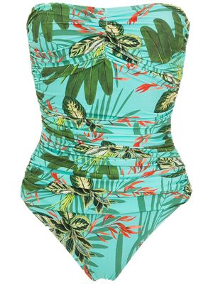 Lygia & Nanny Melissa tropical print swimsuit - Green