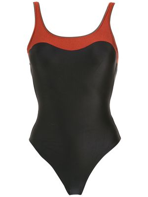 Lygia & Nanny Oceanic two-tone swimsuit - Black