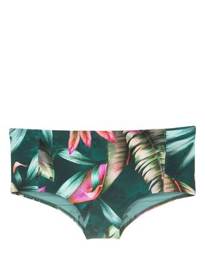Lygia & Nanny Parati botanical-print swimming trunks - Green