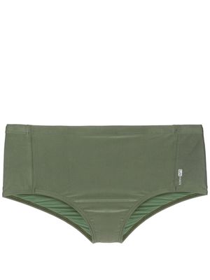Lygia & Nanny Parati logo-print swim trunks - Green