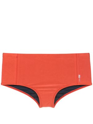 Lygia & Nanny Parati logo-print swim trunks - Orange