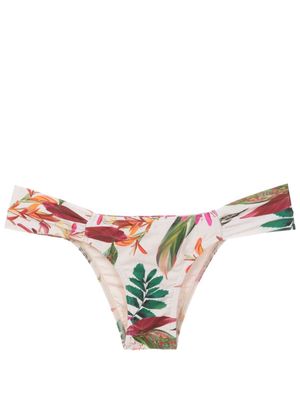 Lygia & Nanny Ritz floral-print bikini bottoms - Multicolour