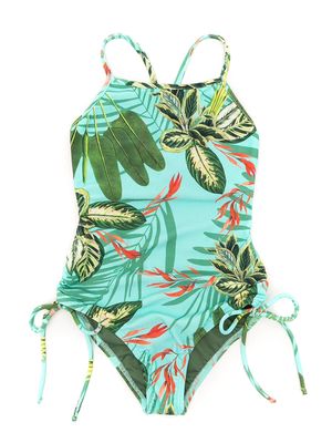 Lygia & Nanny Sally tropical print swimsuit - Green