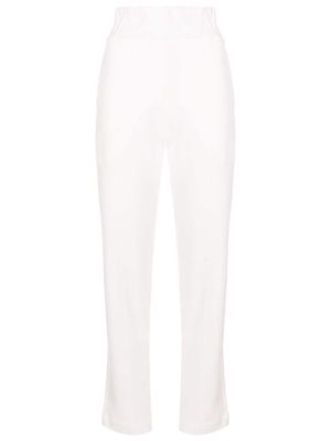 Lygia & Nanny straight-leg cotton-blend trousers - White