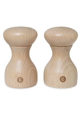 Lyon Oak Wood Grinder Two-Piece Set