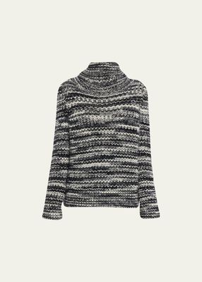 Lyrical Roll Neck Wool Sweater