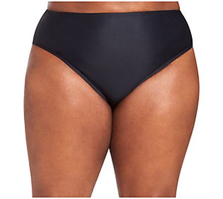 LYSA Love Your Size Always Mid-Rise Bottom - Bl ack