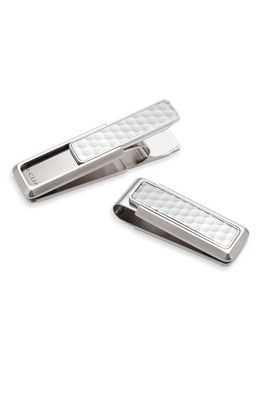 M-Clip® Golf Ball Stainless Steel Money Clip in Silver/White 