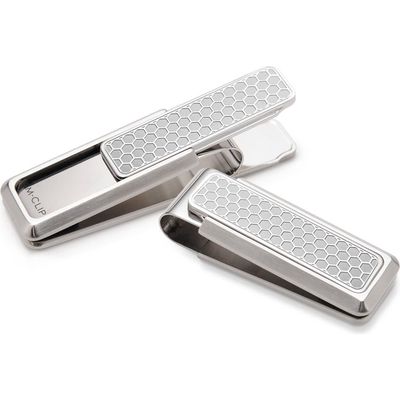 M-Clip® Honeycomb Money Clip in Etched Honeycomb Pattern 