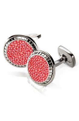 M-Clip® M-Clip Stingray Cuff Links in Red 